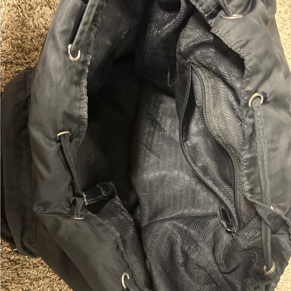 Prada Men\'s Charcoal Backpack